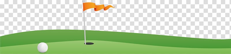 Golf ball Angle Putter, Cute grass transparent background PNG clipart