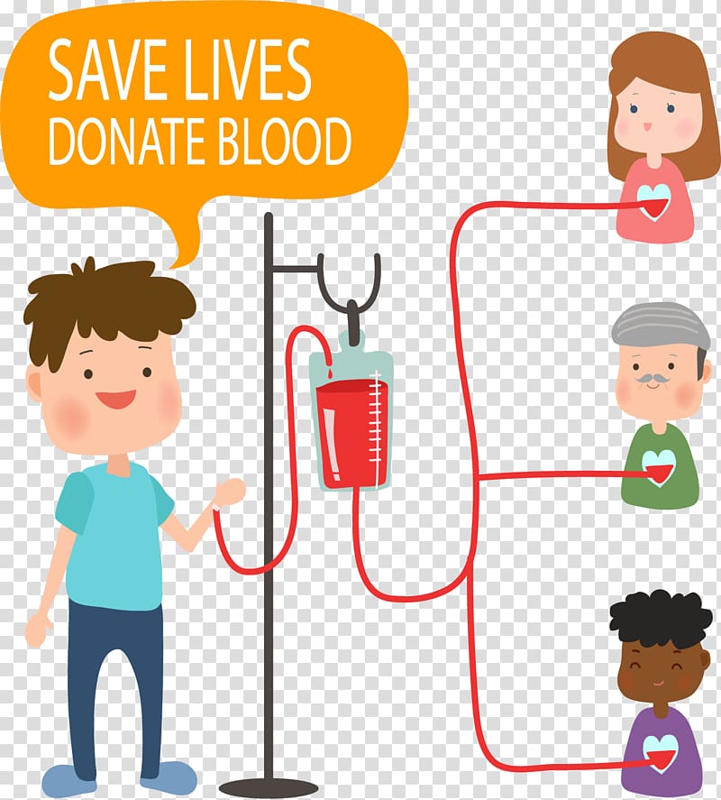 save lives donate blood illustration, Blood donation World Blood Donor Day Euclidean , Emergency treatment of blood transfusion transparent background PNG clipart