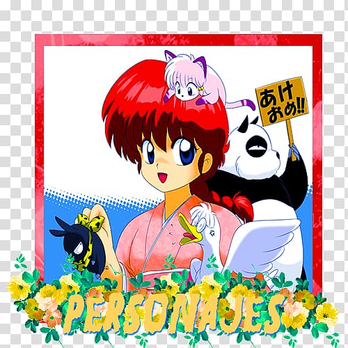 Genma Saotome Ryu Kumon Ranma ½ Inuyasha Manga, ranma 1/2 transparent background PNG clipart