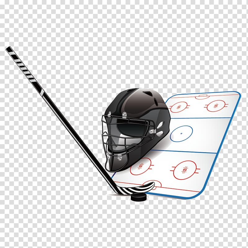 Hockey stick Ice hockey Hockey puck Hockey Field, Golf caps and club transparent background PNG clipart