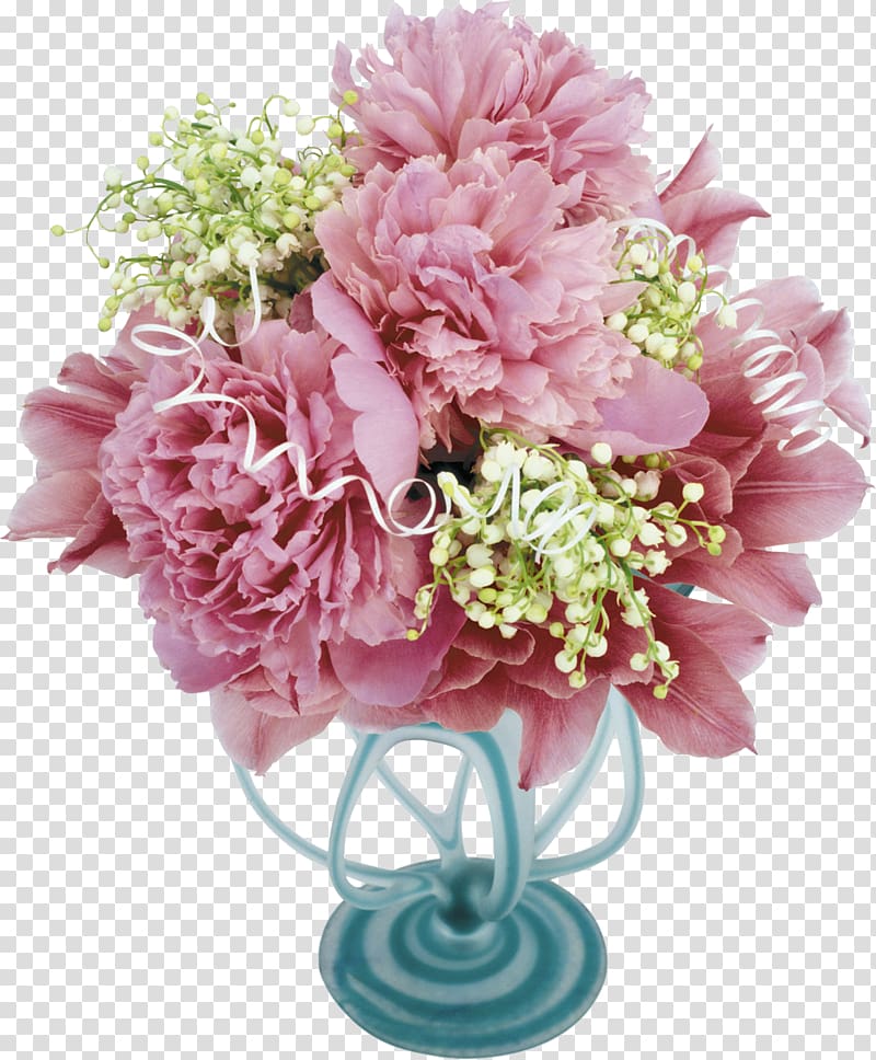 Flower bouquet Nosegay Floristry, lily of the valley transparent background PNG clipart