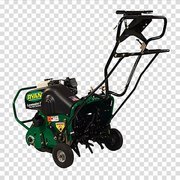 Lawn aerator Lawn Mowers Dethatcher Edger, Outdoor Power Equipment transparent background PNG clipart