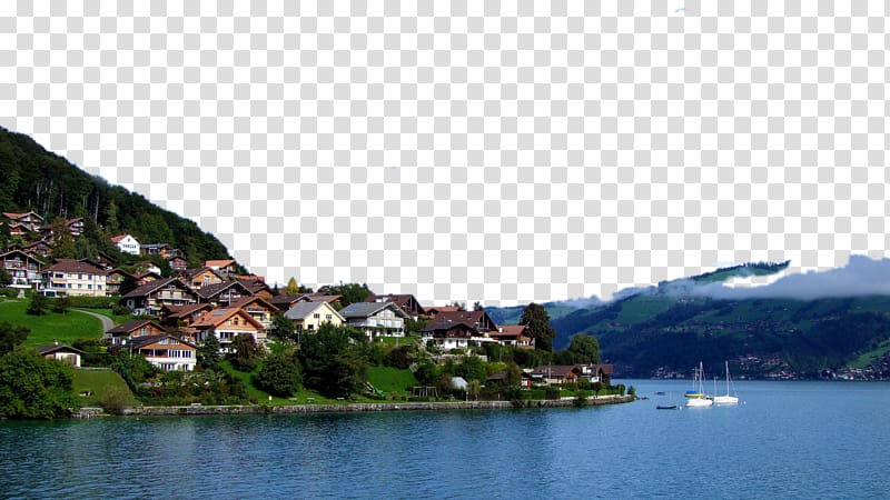 Jungfrau Lake Thun Lake Brienz Interlaken, Lake Thun fourteen transparent background PNG clipart