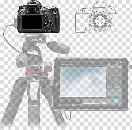 Camera iPad Pro Manfrotto Electronics, Canon EOS 700D transparent background PNG clipart