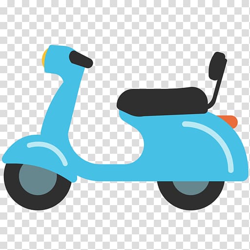 Scooter Android Nougat Motorcycle Helmets Emoji, scooter transparent background PNG clipart