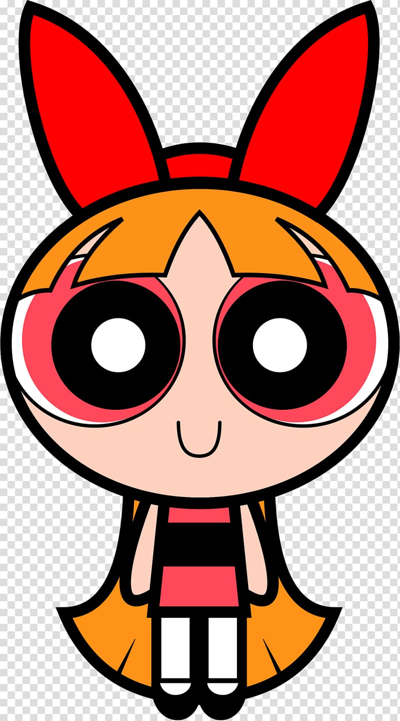 orange-haired Powerpuff Girls character art, Cartoon Television show Character Drawing, Powerpuff Girls transparent background PNG clipart