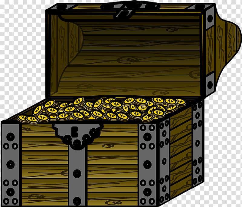 Open Treasure Chest Buried treasure Open Treasure Box , skat transparent background PNG clipart