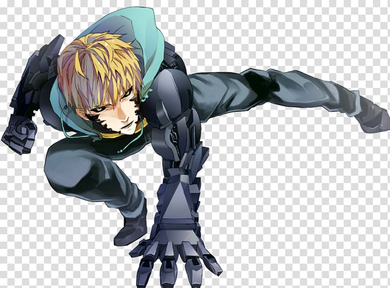 One Punch Man Genos Cyborg Anime, one punch man transparent background PNG clipart