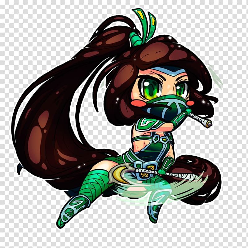 League of Legends Cartoon Fan art Akali, lol transparent background PNG clipart