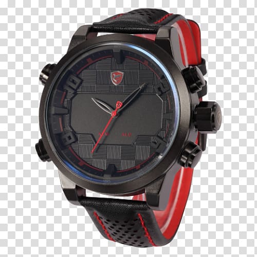 SHARK Sport Watch Quartz clock, watch transparent background PNG clipart
