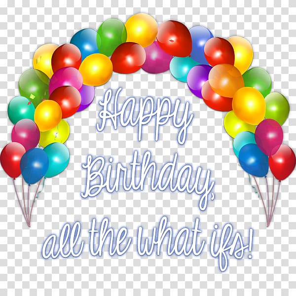 Balloon Birthday , Happy first birthday transparent background PNG clipart
