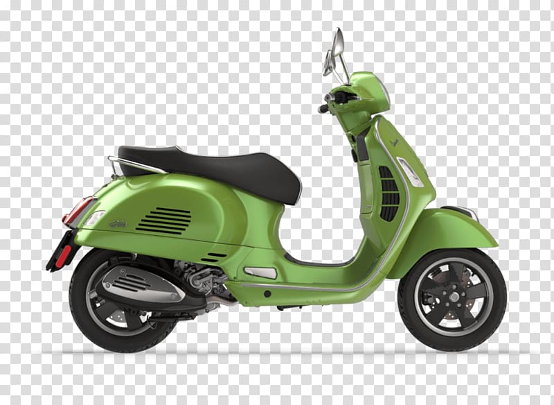 Piaggio Vespa GTS 300 Super Scooter Motorcycle, vespa transparent background PNG clipart
