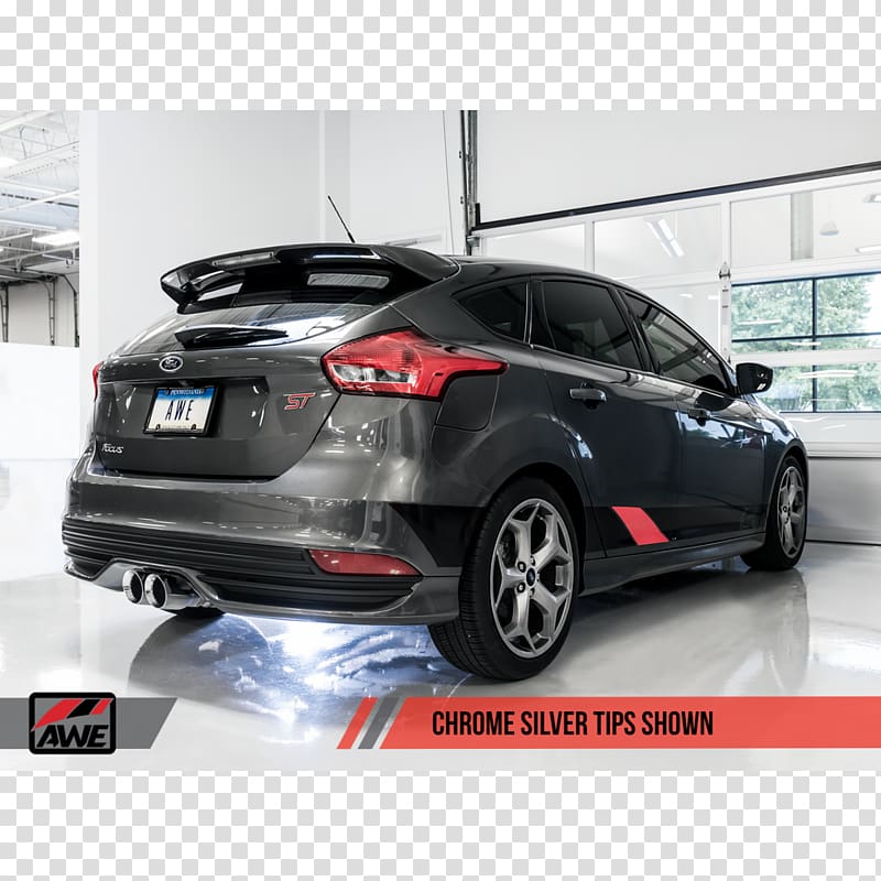 Ford Motor Company 2013 Ford Focus Exhaust system Car, Ford Focus ST transparent background PNG clipart