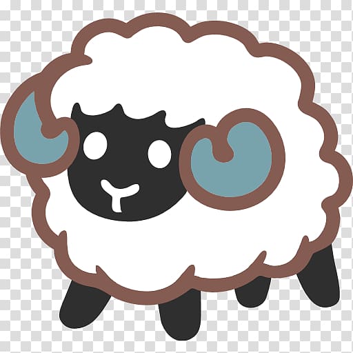 Happy Sheep Snake VS Bricks, Emoji Version Android, sheep transparent background PNG clipart
