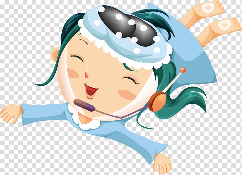 Girl Flight Illustration, Flying little girl transparent background PNG clipart
