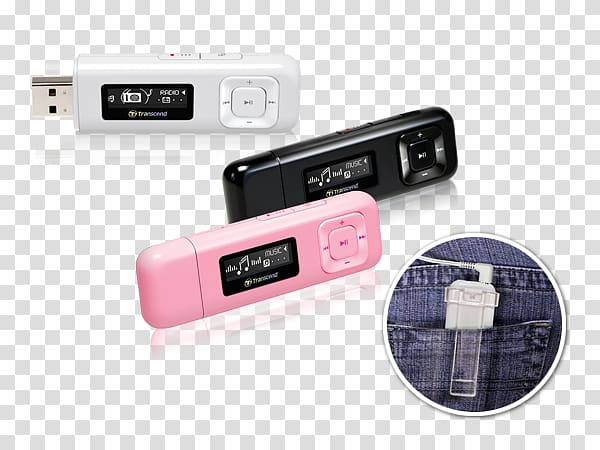 Digital audio MP3 player Transcend MP330 Transcend Information USB Flash Drives, others transparent background PNG clipart