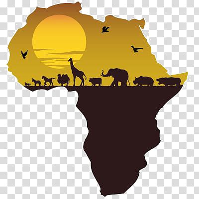 map of africa transparent background PNG clipart