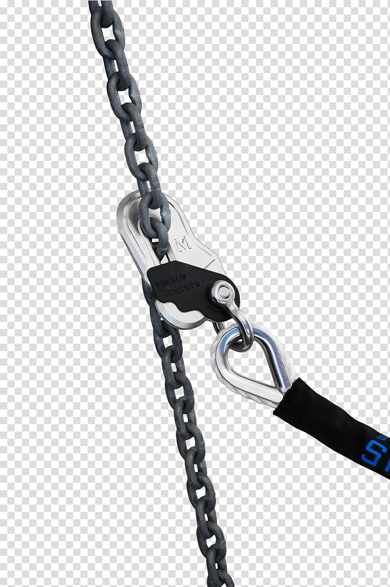 Chain Lifting hook Stainless steel Shackle, hook transparent background PNG clipart