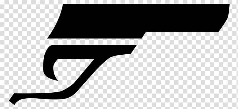 James Bond Film Series Firearm Logo Gun, james bond transparent background PNG clipart