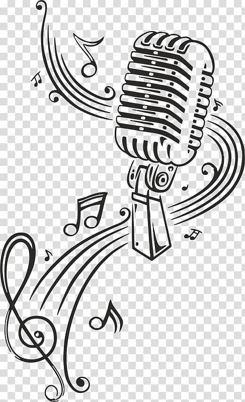 Microphone graphics Musical note , microphone transparent background PNG clipart