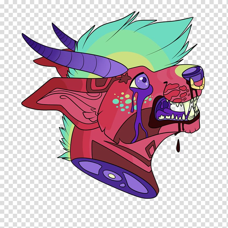 Illustration Animal Headgear Purple, pursuit of happiness transparent background PNG clipart