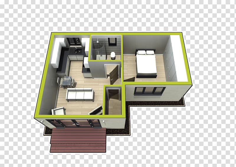 Floor plan House Flat roof Building, house transparent background PNG clipart