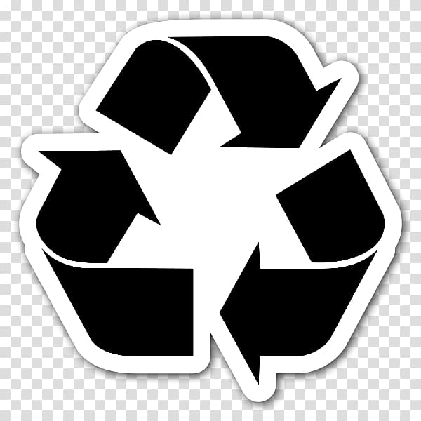 Paper Recycling symbol Glass recycling Waste, Throwing Rubbish transparent background PNG clipart