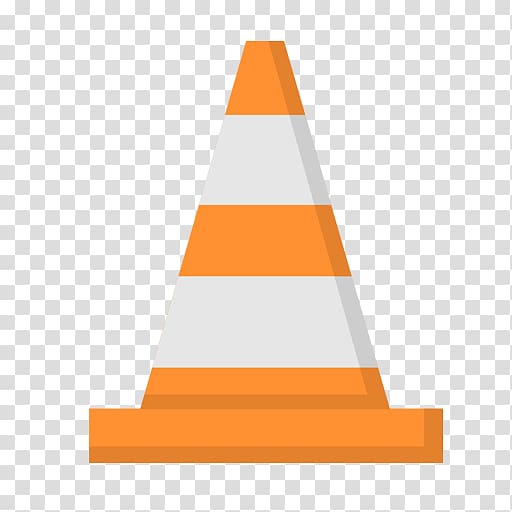 VLC media player ICO Icon, Cones transparent background PNG clipart