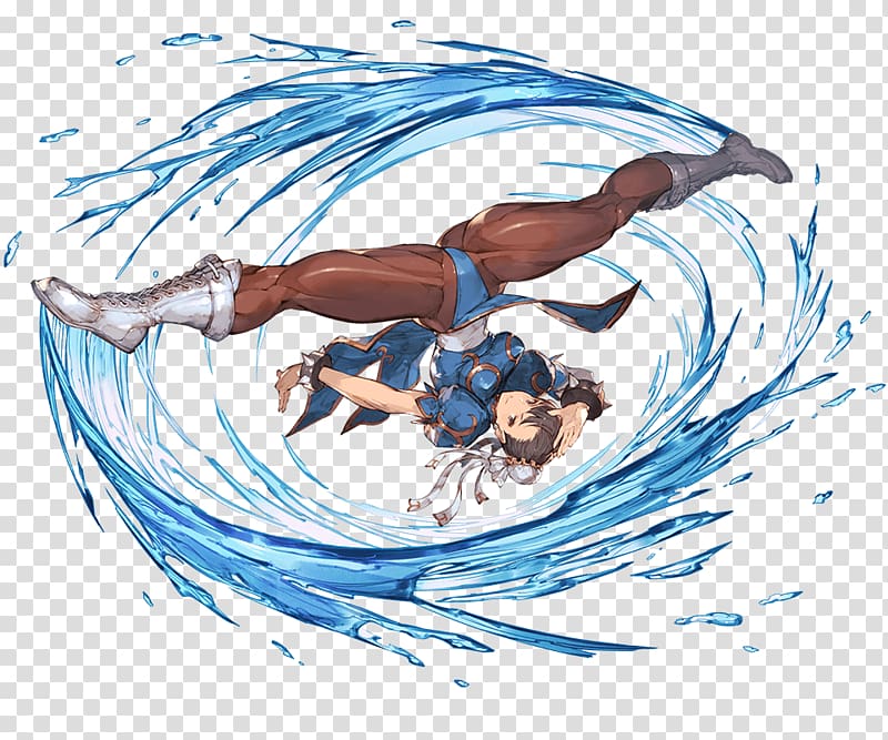 Chun-Li Granblue Fantasy Street Fighter Alpha Video game Capcom, others transparent background PNG clipart