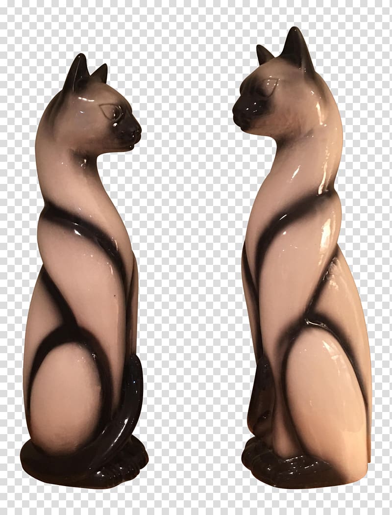 Siamese cat Porcelain Towel Chairish Figurine, siamese cat transparent background PNG clipart