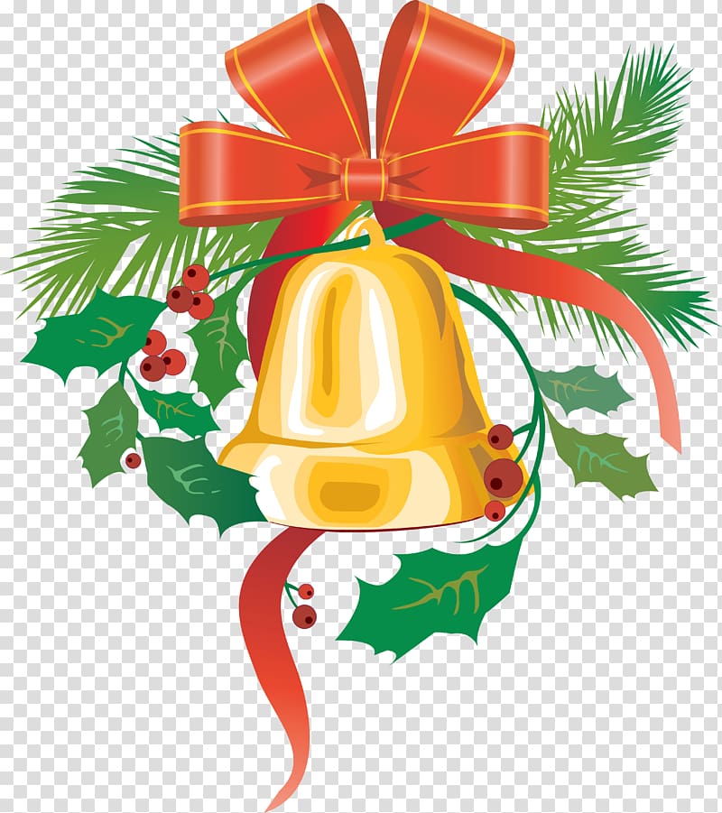 Christmas New Year Las Posadas , bell transparent background PNG clipart