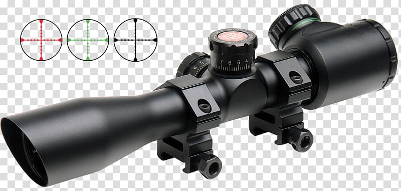 Telescopic sight Red dot sight Weaver rail mount Crossbow, coated lenses transparent background PNG clipart