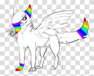 Carnivora Drawing Line art , design transparent background PNG clipart thumbnail