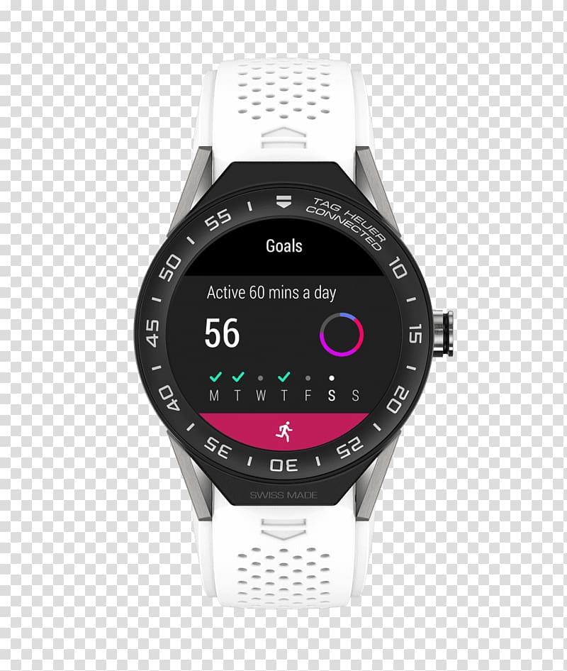 TAG Heuer Connected Modular Smartwatch, watch transparent background PNG clipart