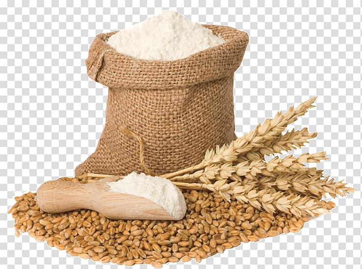 Atta flour Common wheat Whole-wheat flour, flour transparent background PNG clipart