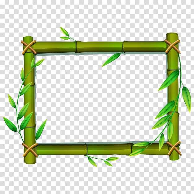 Bamboo frame , Bamboo Stick HD transparent background PNG clipart