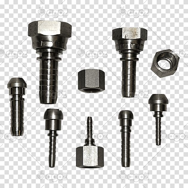 Fastener Nut ISO metric screw thread, screw transparent background PNG clipart