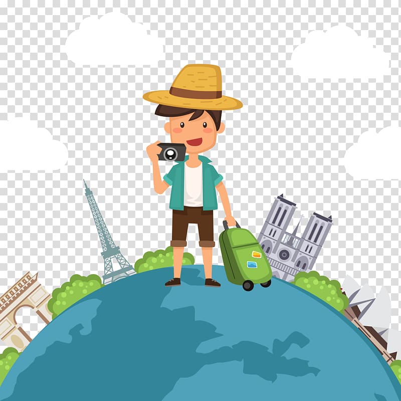man travelling around the world , Practical Tips for Easy Air Travel Practical Tips to Live Or Travel in China A Crash-course in Chinese Cuisine and Tea Amazon.com, Backpack travel boy transparent background PNG clipart