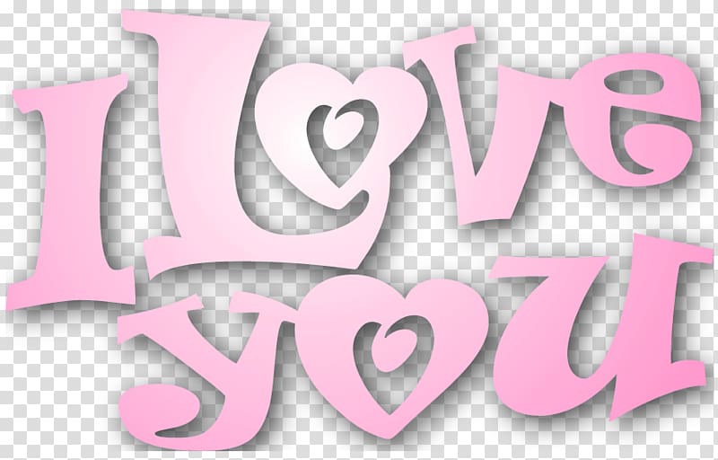 I love you transparent background PNG clipart