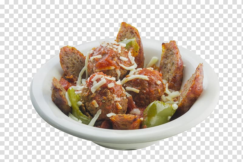 Meatball Hot dog Italian cuisine Marinara sauce Buona, Italian Sweet Pepper transparent background PNG clipart