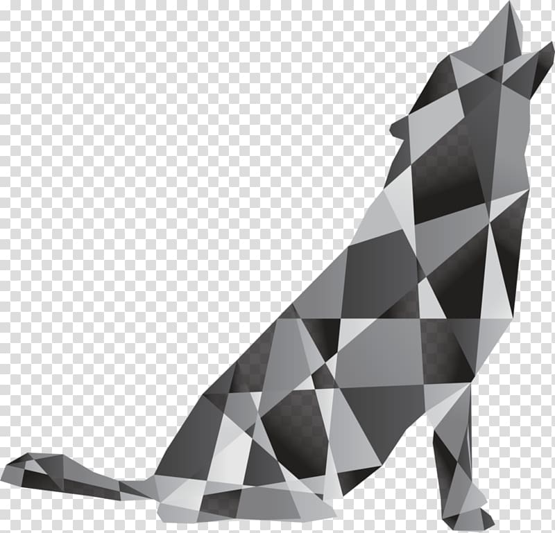 Cubism Black and white, others transparent background PNG clipart