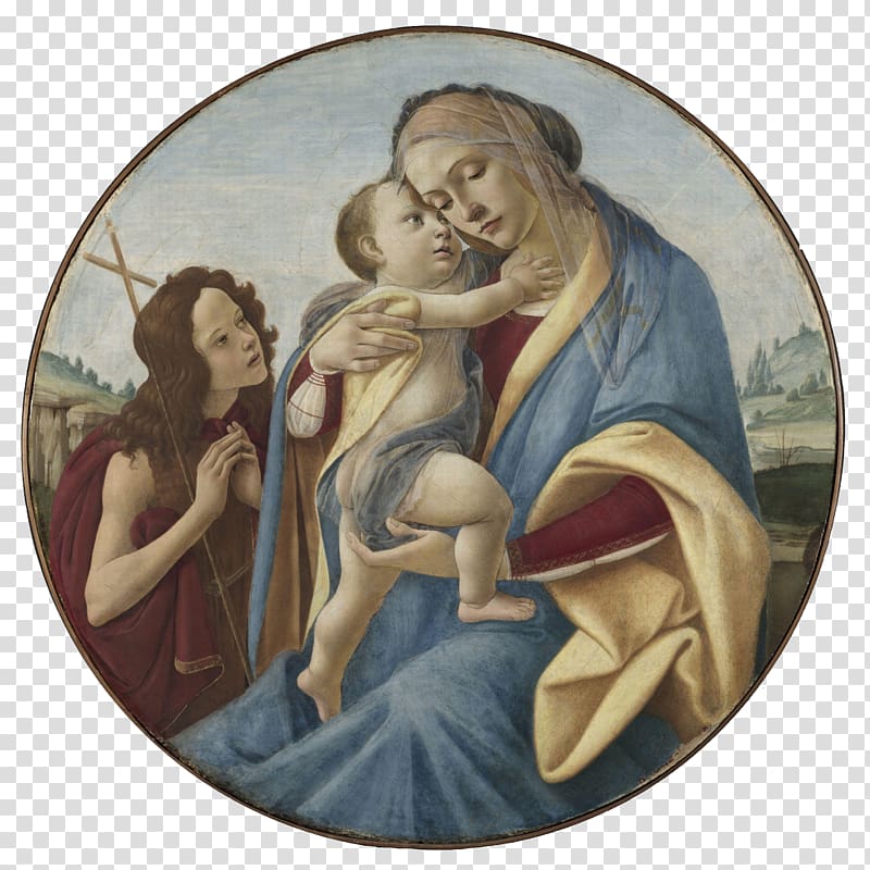 Cleveland Museum of Art Saint Augustine in His Study Punishment of the Sons of Corah Madonna and Child Virgin and Child with the Young Saint John the Baptist, Our Lady of Oil painting 2 transparent background PNG clipart