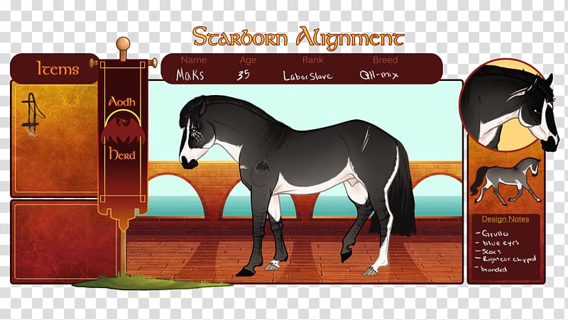 Stallion Pony Art museum, gentle and quiet transparent background PNG clipart