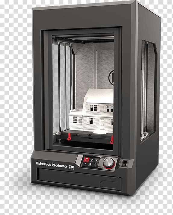 MakerBot 3D printing filament Printer, printer transparent background PNG clipart