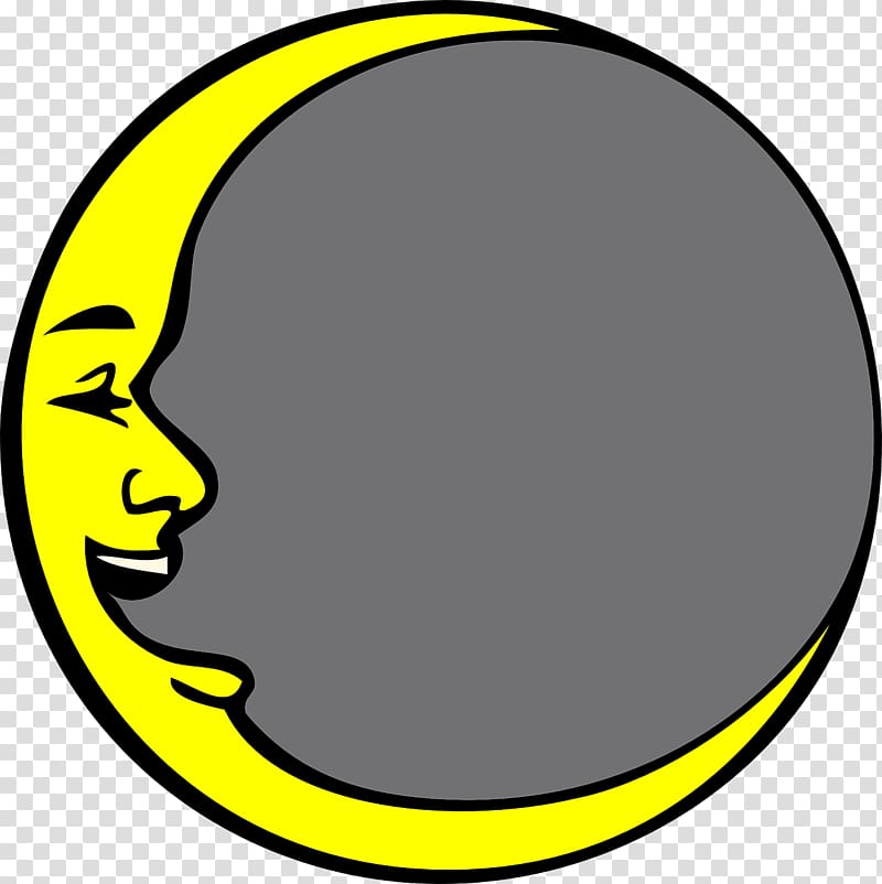 Man in the Moon , sun transparent background PNG clipart