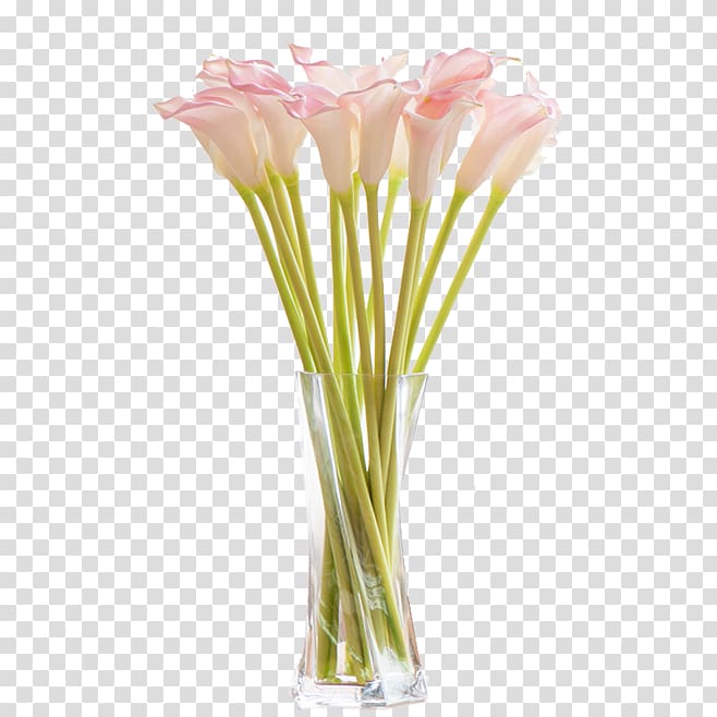 white petaled flower on clear glass vase, Floral design Vase Flower bouquet Floristry, vase,flowers transparent background PNG clipart
