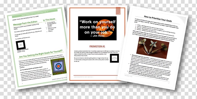 Newsletter Brand Publishing, self-improvement transparent background PNG clipart