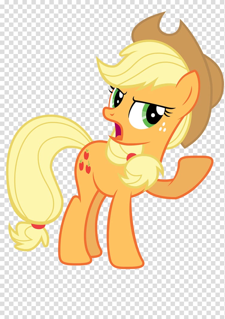 Applejack Pony Apple pie Horse, apple transparent background PNG clipart
