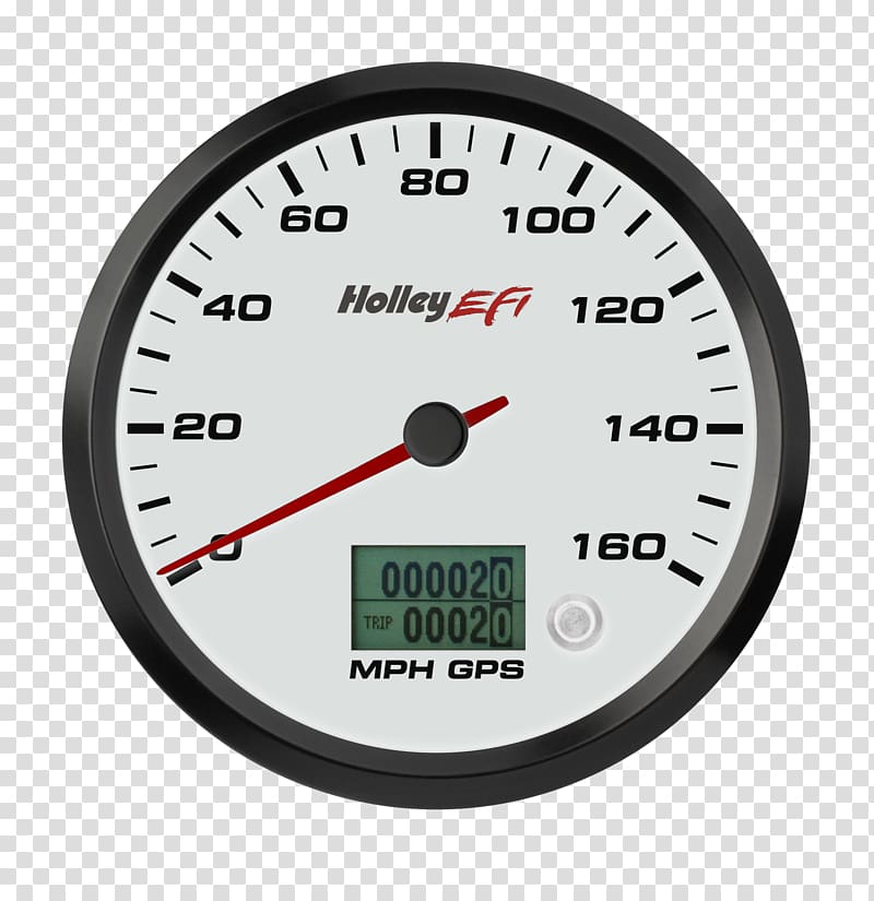 Fuel injection Car Speedometer Holley Performance Products Tachometer, Speedometer transparent background PNG clipart