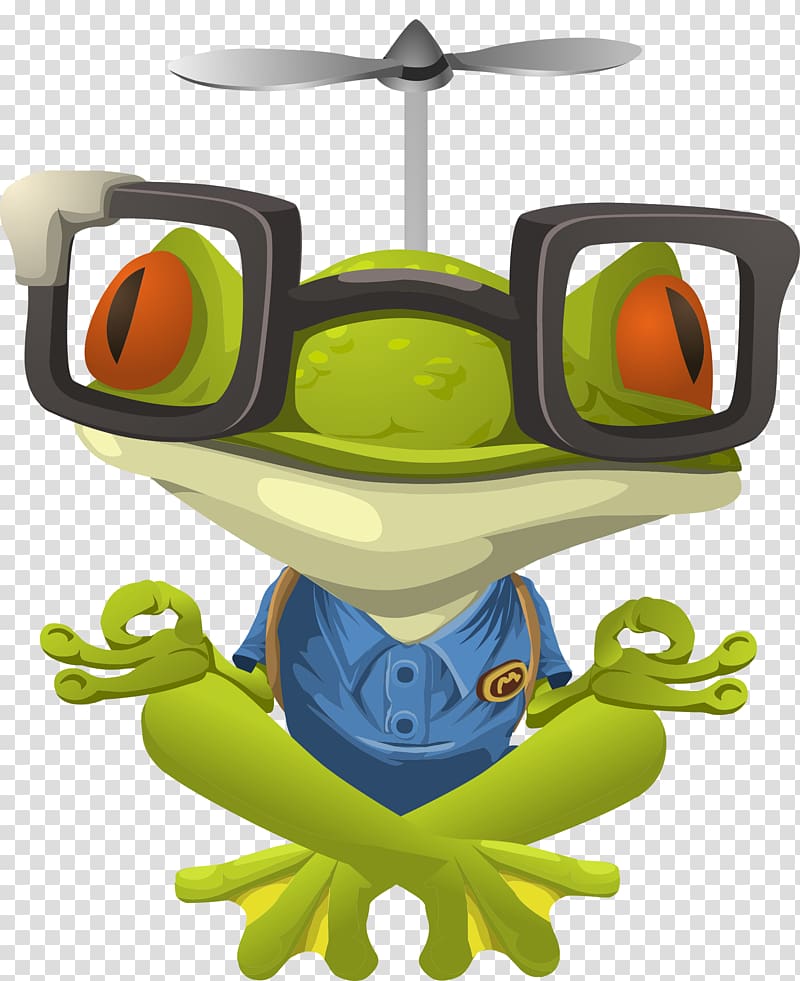 Frog T-shirt Yoga , frog transparent background PNG clipart